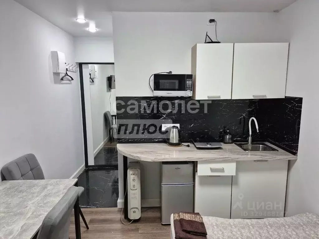 Студия Москва пл. Журавлева, 2С2 (12.7 м) - Фото 2