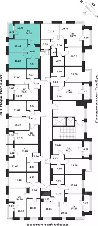 2-к кв. Тульская область, Тула городской округ, с. Осиновая Гора ул. ... - Фото 2