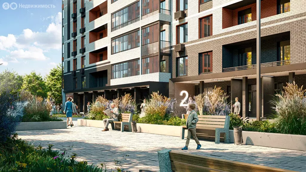 1-комнатная квартира: Родники, Трудовая улица (40.13 м) - Фото 2