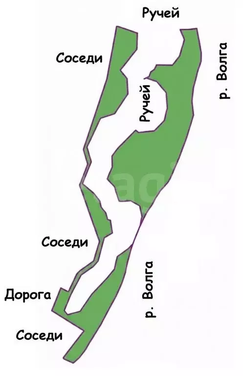 Участок в Тверская область, Кимрский муниципальный округ, деревня ... - Фото 1