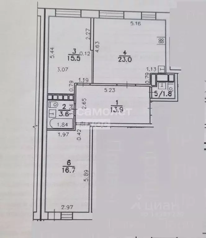 3-к кв. Удмуртия, Ижевск ул. Ленина, 84 (74.5 м) - Фото 0