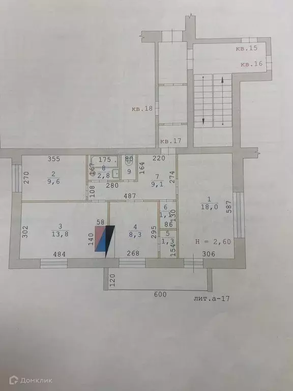 Продаётся 3-к квартира, 63.5 м - Фото 0