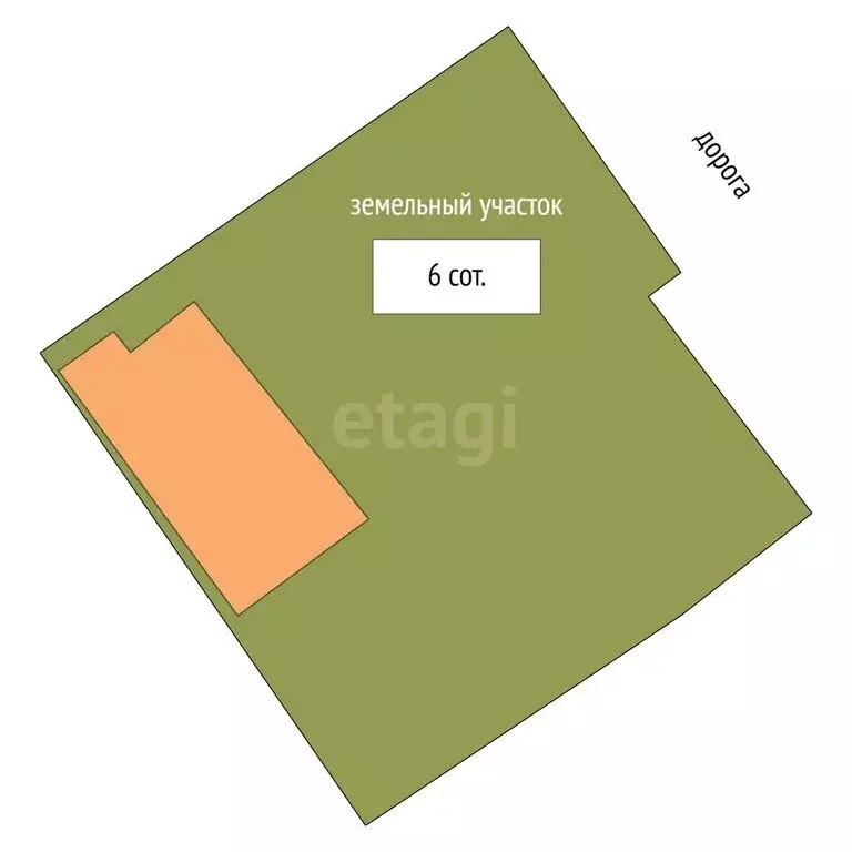 Дом в посёлок городского типа Атамановка, СНТ № 28 Багульник (106.7 м) - Фото 1