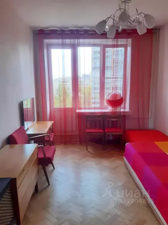 Комната Москва Украинский бул., 6 (20.0 м) - Фото 2