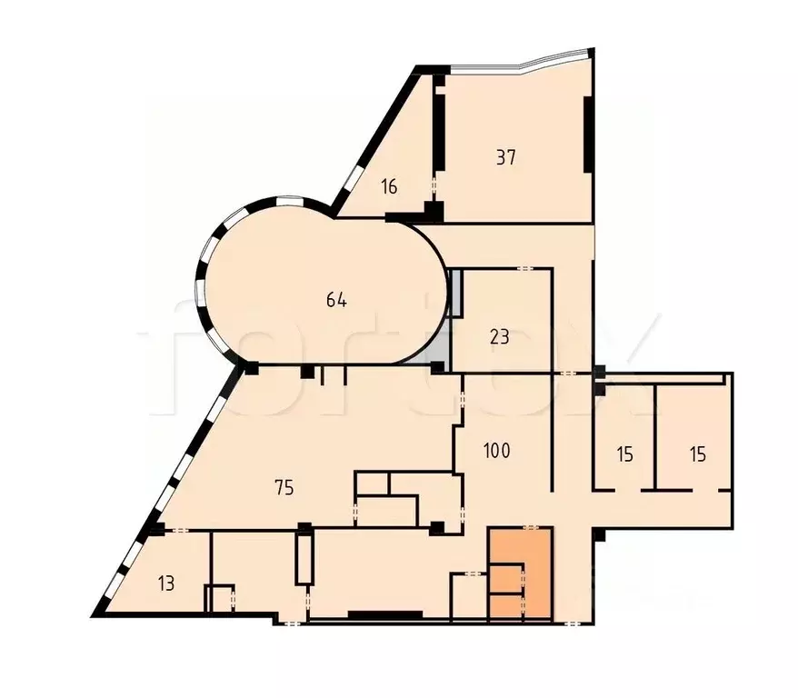 Офис в Москва Русаковская ул., 13 (380 м) - Фото 1