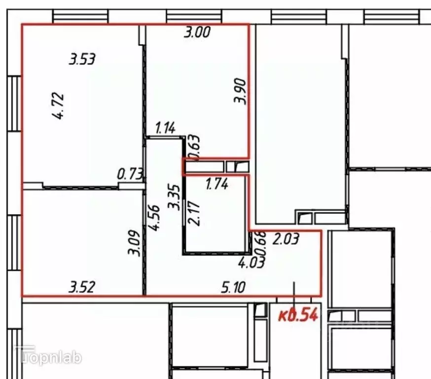 2-к кв. Московская область, Ленинский городской округ, Боброво пгт ул. ... - Фото 2