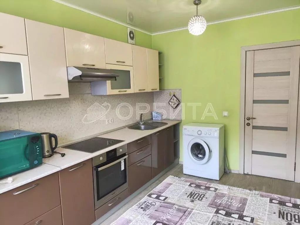 1-к кв. Тюменская область, Тюмень Харьковская ул., 85а (34.4 м) - Фото 0