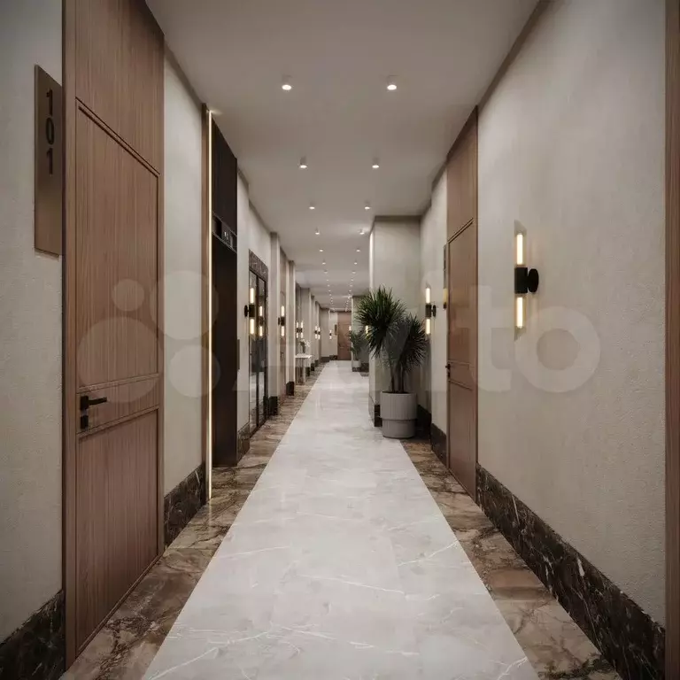 Апартаменты-студия, 38,5 м, 2/6 эт. - Фото 0