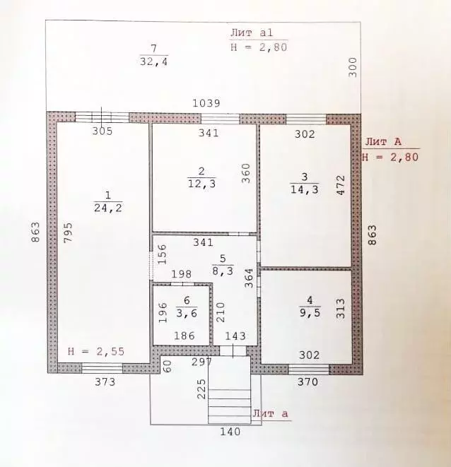 Дом в Свердловская область, Сысертский муниципальный округ, пос. ... - Фото 1