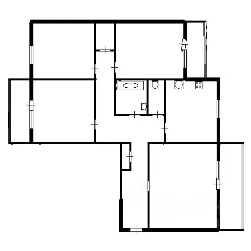 4-к кв. Кемеровская область, Прокопьевск ул. Гайдара, 20 (77.9 м) - Фото 2