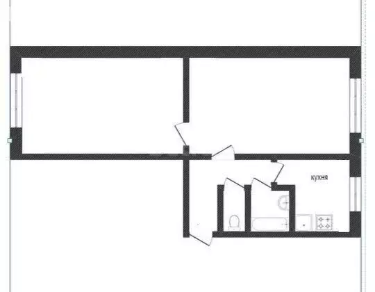 2-комнатная квартира: Кемерово, проспект Химиков, 12А (43.9 м) - Фото 1