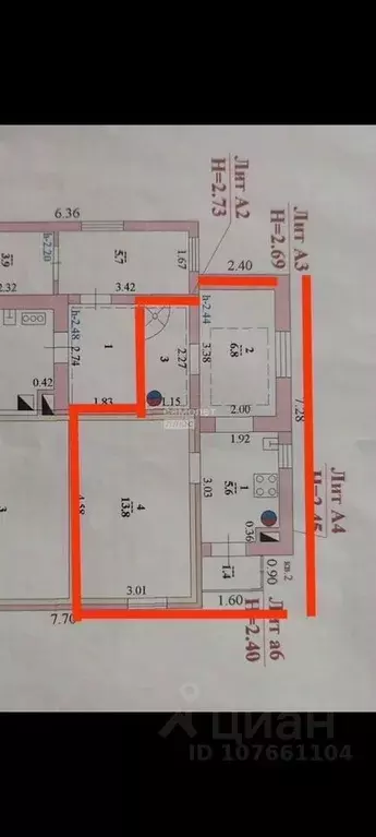 Дом в Липецкая область, Липецк Западная ул., 18 (32 м) - Фото 2