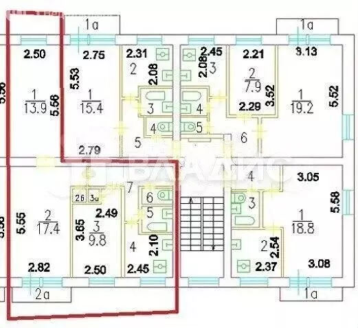 3-комнатная квартира: Москва, Шелепихинское шоссе, 11к2 (56.6 м) - Фото 1