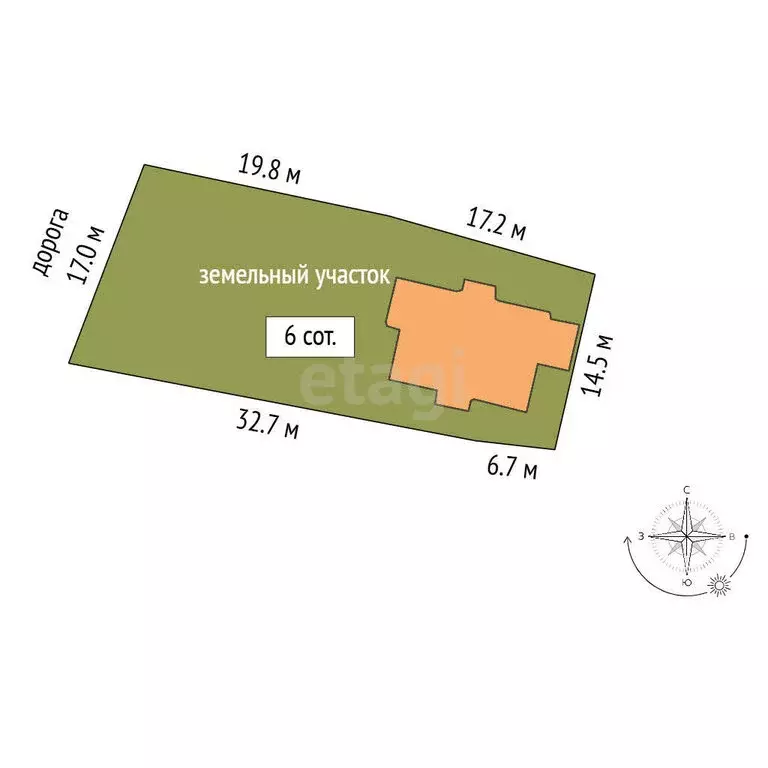 Дом в Ленинградская область, Гатчинский муниципальный округ, Коммунар ... - Фото 1