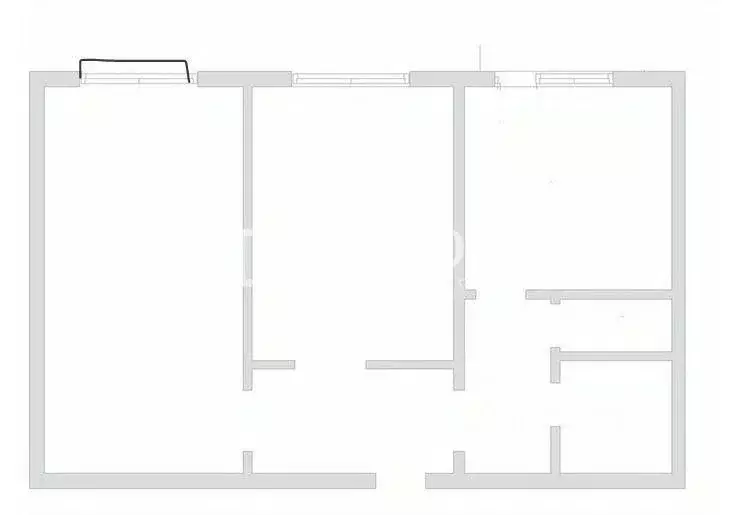 2-к кв. Костромская область, Кострома Давыдовский-2 мкр, 67 (51.0 м) - Фото 2