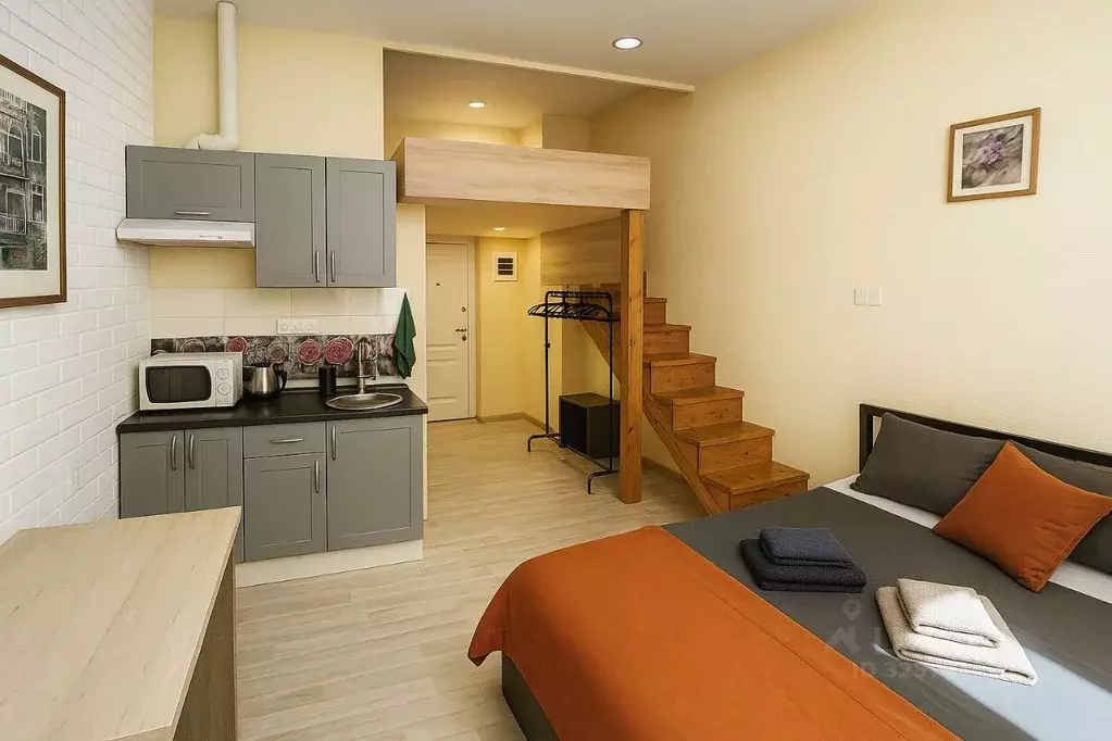 Студия Москва Гостиничный проезд, 6К2 (21.0 м) - Фото 2