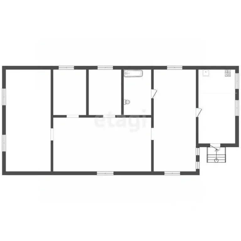 Дом в Саратовская область, Балашов ул. Белинского, 30 (77 м) - Фото 1