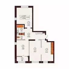 3-к кв. Оренбургская область, Оренбург Северный жилрайон, Фамильные ... - Фото 1