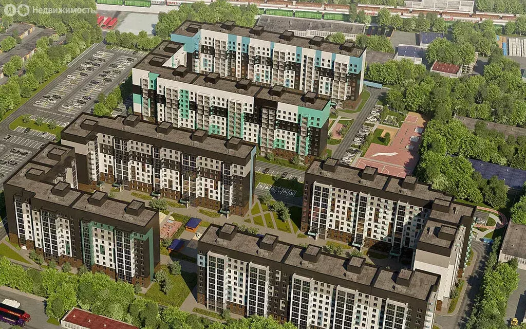 2-комнатная квартира: Казань, Портовая улица, 37 (53.29 м) - Фото 1