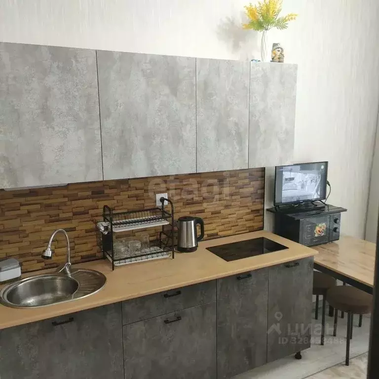 1-к кв. Пермский край, д. Кондратово ул. Парфенова, 5 (33.0 м) - Фото 1