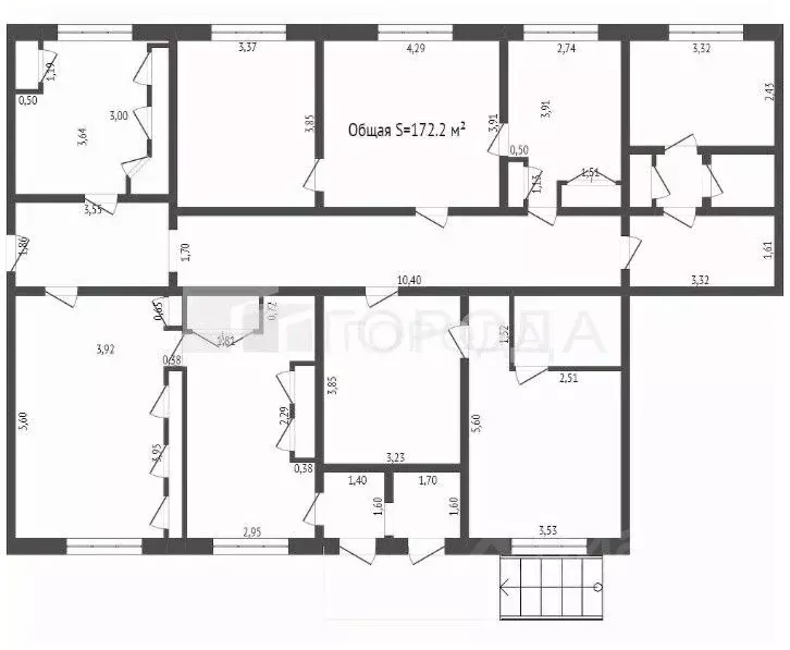 Офис в Алтайский край, Барнаул ул. Кулагина, 4 (172 м) - Фото 1