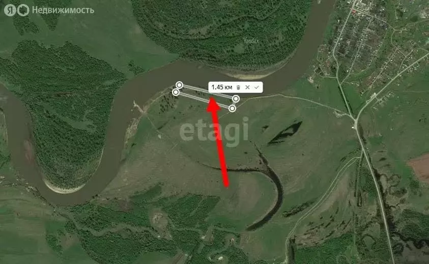 Участок в Нуримановский район, Красногорский сельсовет, село Красная ... - Фото 1