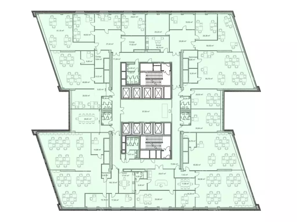 Офис в Москва ул. Академика Пилюгина, 22 (1774 м) - Фото 2