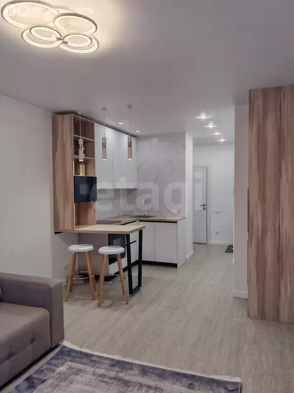 Квартира-студия: Тюмень, улица Раушана Абдуллина, 6к1 (28.5 м) - Фото 2