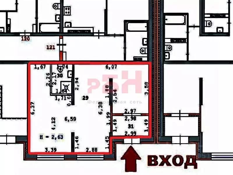 Офис в Свердловская область, Екатеринбург ул. Водоемная, 76 (56 м) - Фото 2