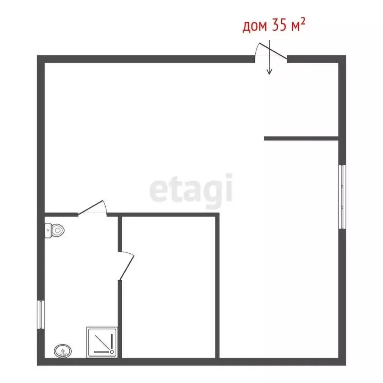 Дом в Свердловская область, Белоярский муниципальный округ, СНТ Ясень ... - Фото 2