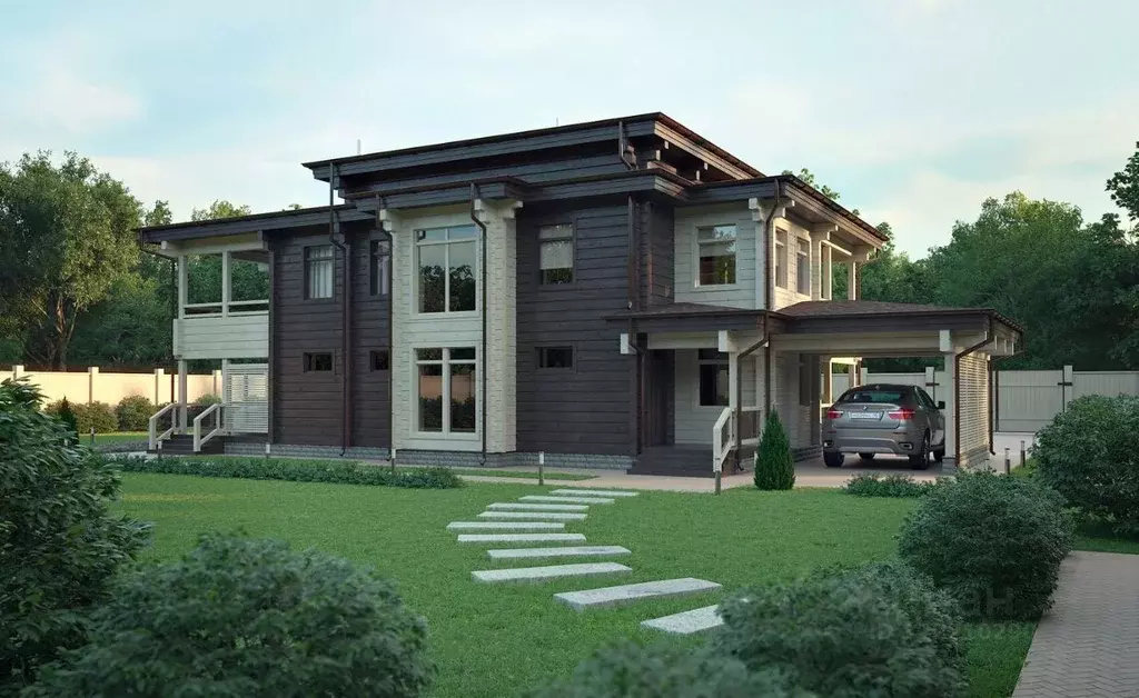 Дом в Ленинградская область, Всеволожский район, Куйвозовское с/пос, ... - Фото 1