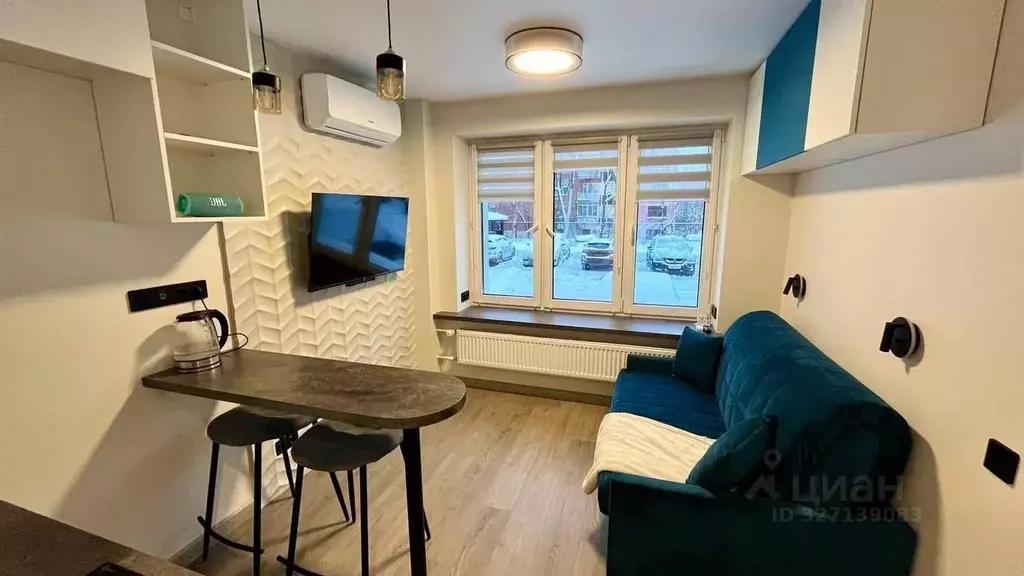 Студия Москва ул. Короленко, 5А (18.0 м) - Фото 1