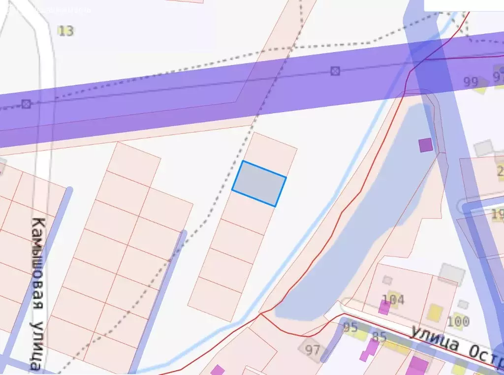 Участок в Апшеронск, Камышовый переулок, 6 (6 м) - Фото 1