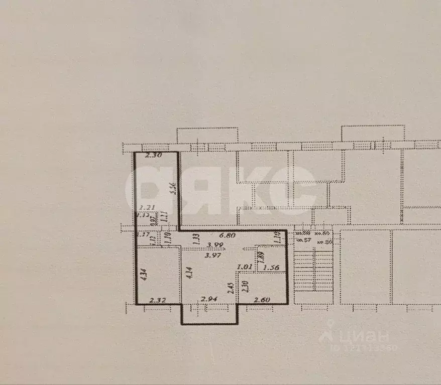 3-к кв. Московская область, Раменский муниципальный округ, Удельная ... - Фото 2