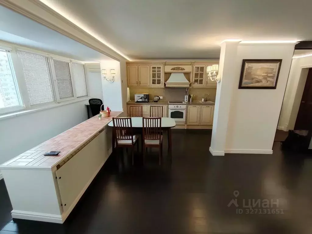 3-к кв. Москва Нагатинская наб., 64 (77.0 м) - Фото 1