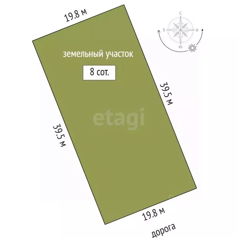 Участок в Тюменская область, Тюменский муниципальный округ, ... - Фото 2