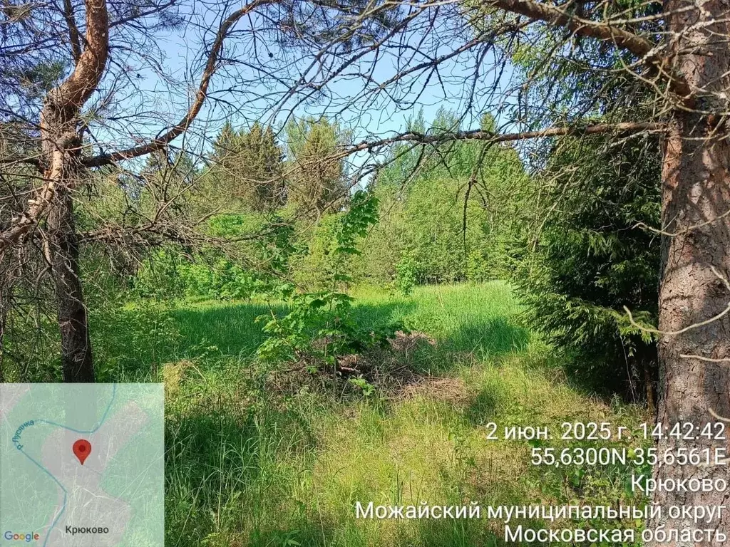Участок в Московская область, Можайский муниципальный округ, д. ... - Фото 0