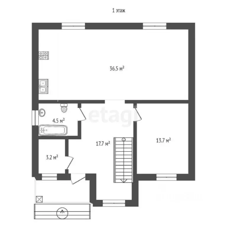 Дом в Тюменская область, Тюмень проезд Сочинский (153 м) - Фото 1
