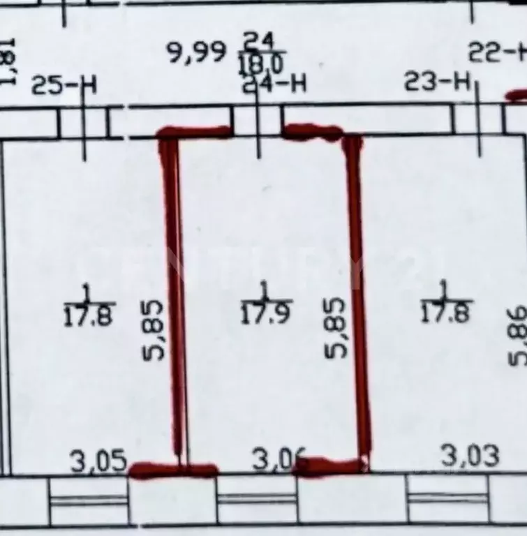 Офис в Санкт-Петербург просп. Энгельса, 37 (18 м) - Фото 2