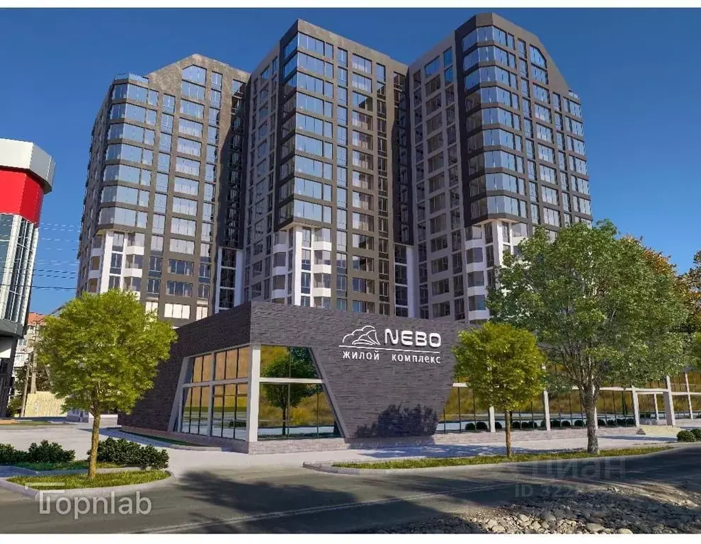 2-к кв. Кабардино-Балкария, Нальчик ул. Тарчокова, 54 (60.11 м) - Фото 1