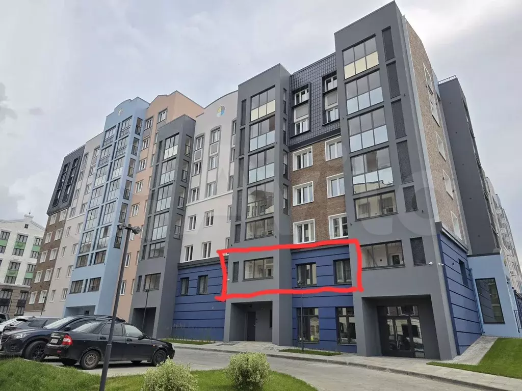 3-к. квартира, 86,1 м, 1/10 эт. - Фото 1