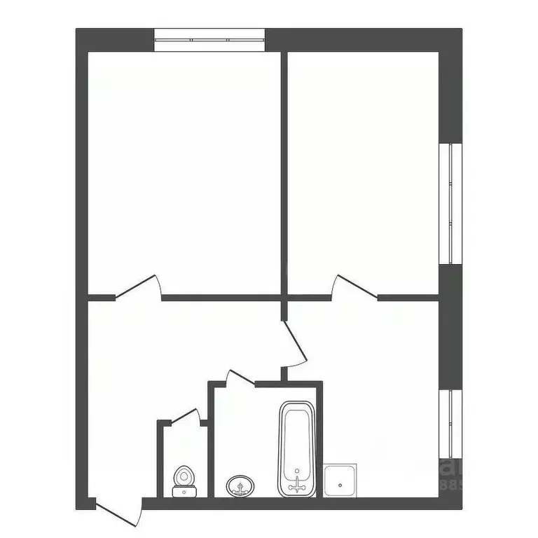 2-к кв. Красноярский край, Красноярск городской округ, Березовка ... - Фото 2