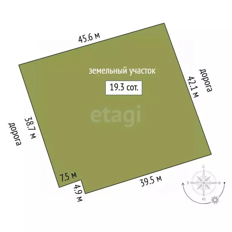 Участок в Свердловская область, Тугулымский муниципальный округ, с. ... - Фото 2