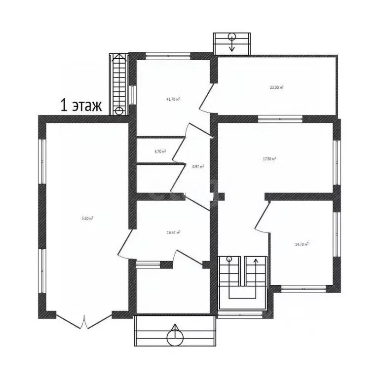 Дом в Брянская область, Жуковка ул. Мальцева (358 м) - Фото 1