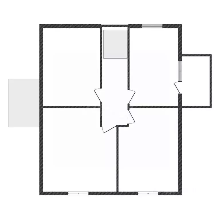 Дом в Калужская область, Боровский муниципальный округ, д. Сороковеть ... - Фото 2