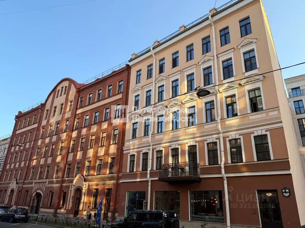 Студия Санкт-Петербург Тележная ул., 21 (22.0 м) - Фото 1