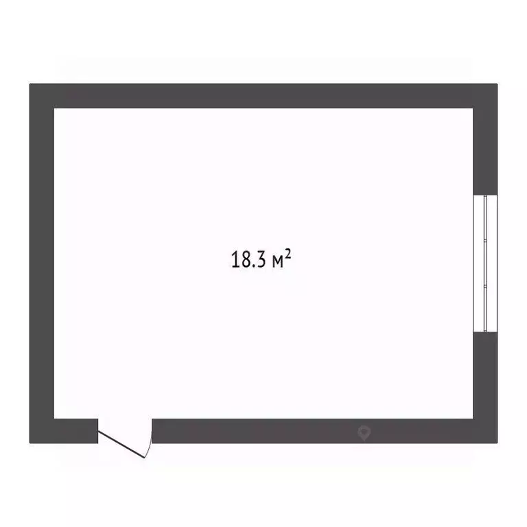 Комната Амурская область, Благовещенск Нагорная ул., 16 (18.3 м) - Фото 1