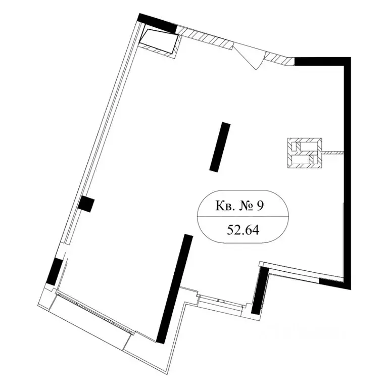 2-к кв. Москва ул. Маршала Рыбалко, 2к4 (48.9 м) - Фото 0