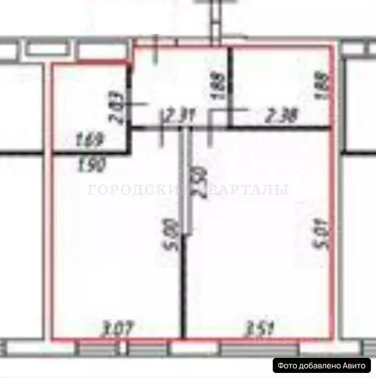 1-к кв. Московская область, Химки просп. Мельникова, 5к1 (44.0 м) - Фото 2