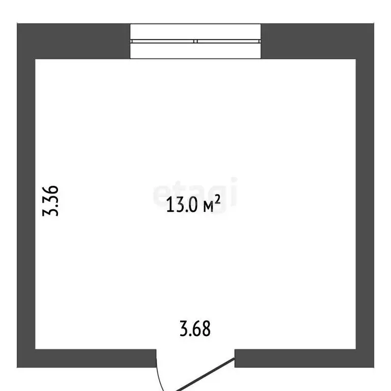 Квартира-студия: Новороссийск, проспект Ленина, 103 (13 м) - Фото 1